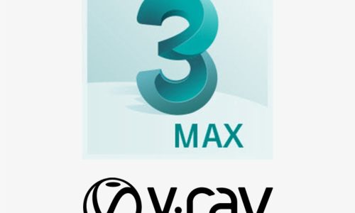 3ds max logo Autodesk 3Ds MAX with V.ray