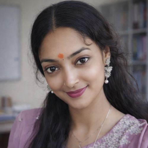 Portrait of Megha Sinha, the Center Manager at Atulya Computer Institute in Gaya, ensuring top-quality education management.