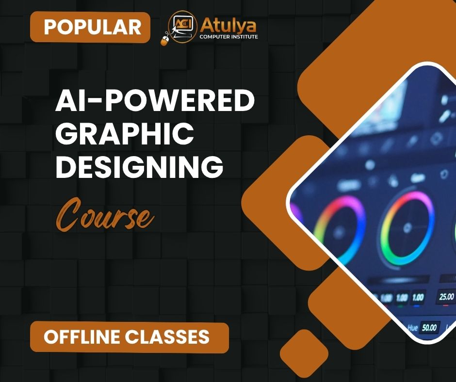 AI-powered graphic designing, CorelDRAW, and Photoshop offline classes in Gaya.