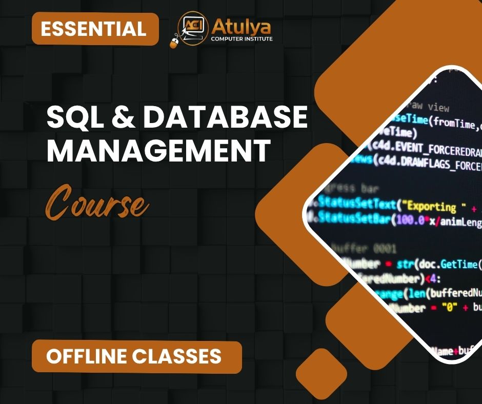 SQL database management and backend data storage training in Gaya.
